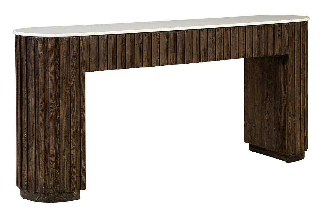 Furniture Classics 20-601 Marble Cheers Console Furniture Classics 20-601 Marble Cheers Console