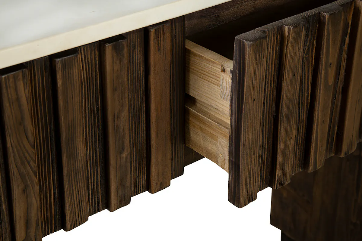Furniture Classics 20-601 Marble Cheers Console Furniture Classics 20-601 Marble Cheers Console