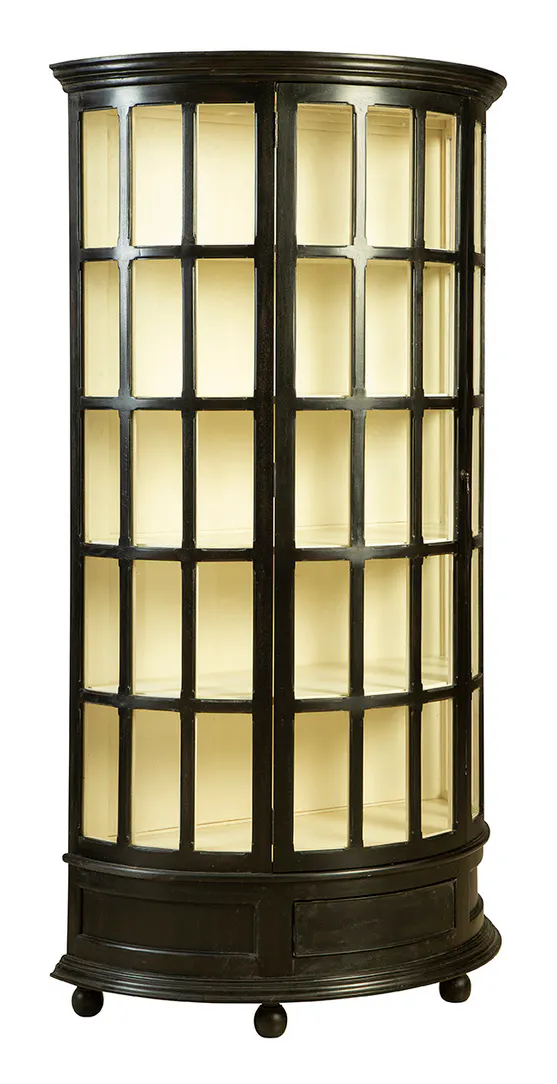 Furniture Classics 32060AG84 Franklin Display Cabinet Furniture Classics 32060AG84 Franklin Display Cabinet