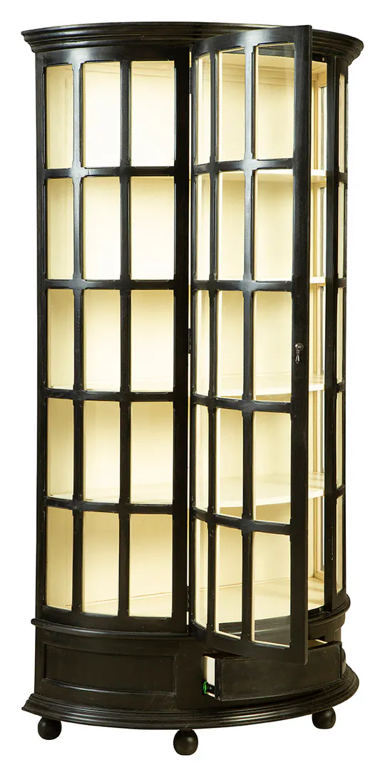 Furniture Classics 32060AG84 Franklin Display Cabinet Furniture Classics 32060AG84 Franklin Display Cabinet