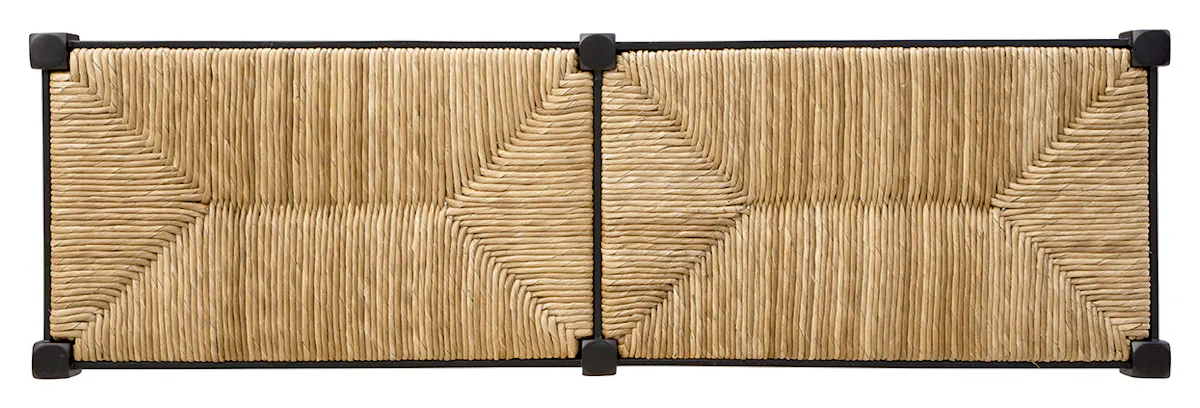 Furniture Classics 51660AB77 Black Reed Bench Furniture Classics 51660AB77 Black Reed Bench
