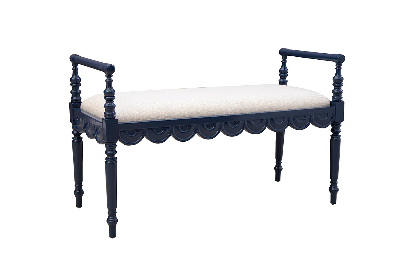 Furniture Classics 51730AZ2 Blue Juliet Bench