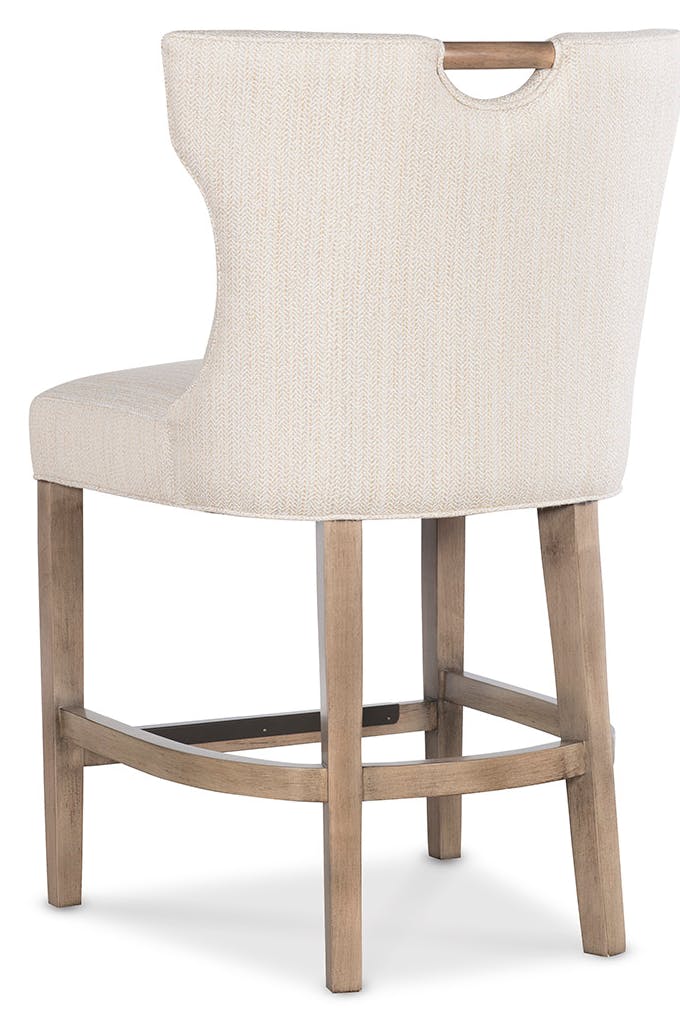 Jessica Charles 66-24 Gia Wood Handle Counter Stool Jessica Charles 66-24 Gia Wood Handle Counter Stool
