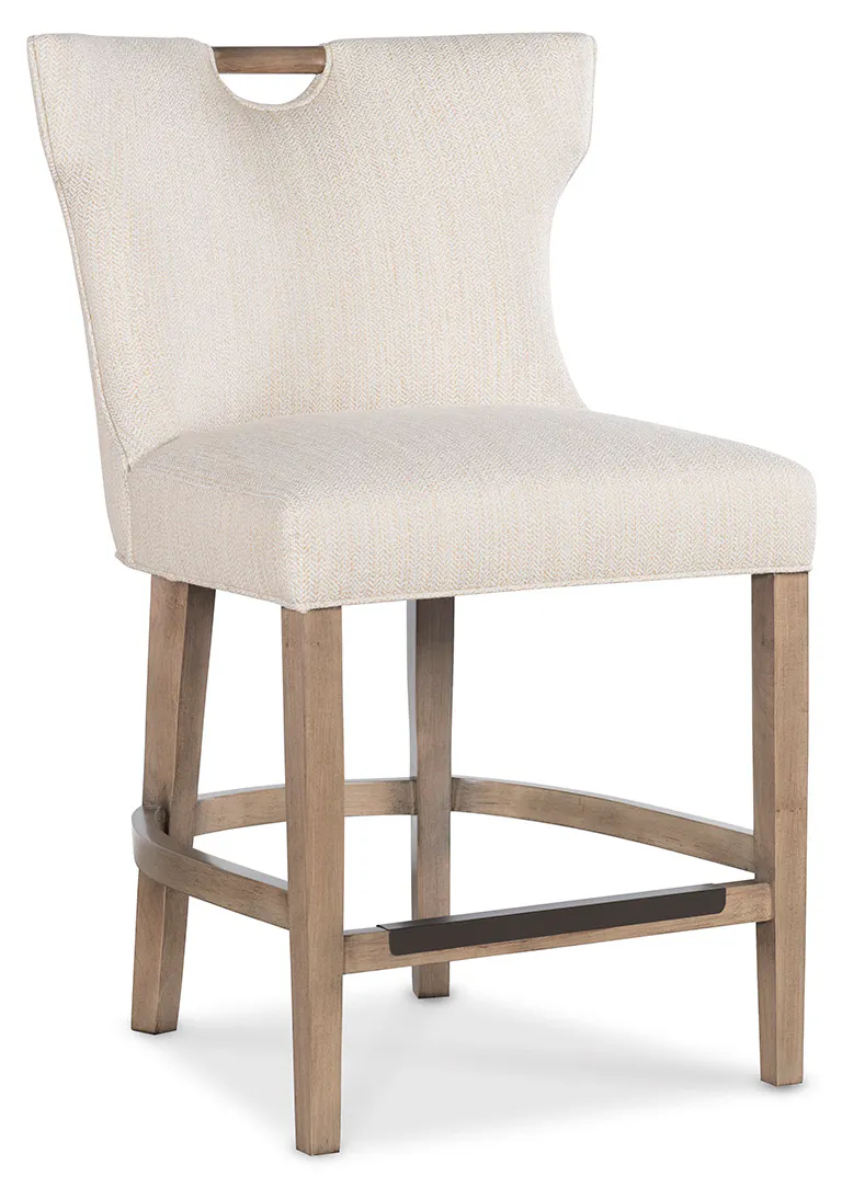 Jessica Charles 66-24 Gia Wood Handle Counter Stool Jessica Charles 66-24 Gia Wood Handle Counter Stool