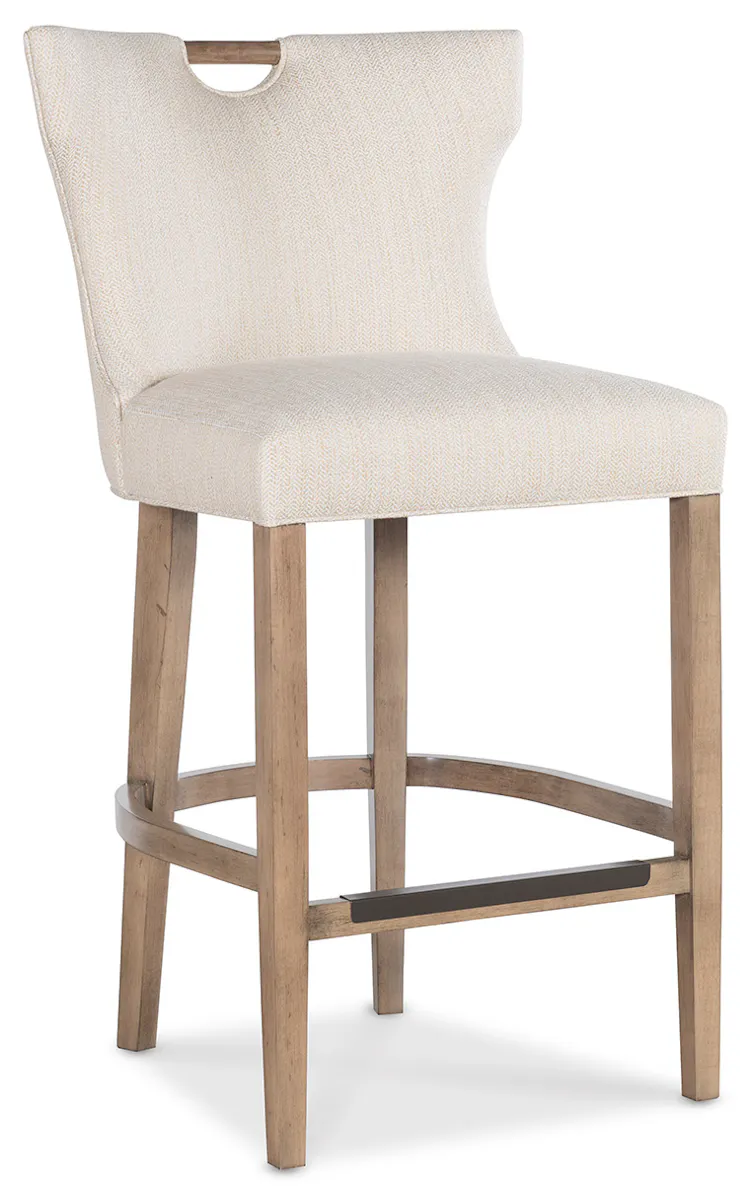 Jessica Charles 66-30 Gia Wood Handle Bar Stool Jessica Charles 66-30 Gia Wood Handle Bar Stool