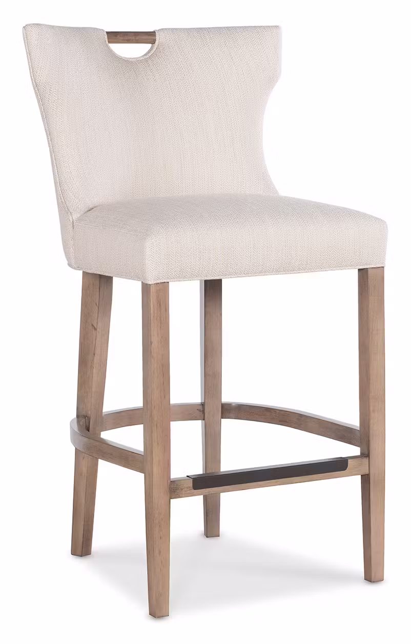 Jessica Charles 66-30 Gia Wood Handle Bar Stool Jessica Charles 66-30 Gia Wood Handle Bar Stool