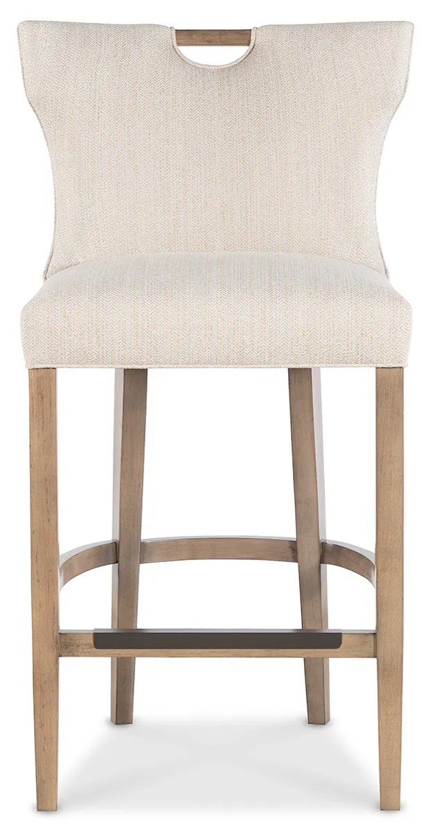 Jessica Charles 66-30 Gia Wood Handle Bar Stool Jessica Charles 66-30 Gia Wood Handle Bar Stool