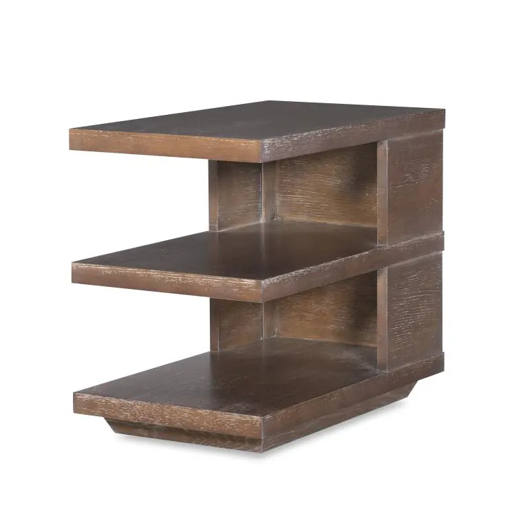 Century Furniture 70A-629-V1 Wilcox Chairside Table Napa Cerused