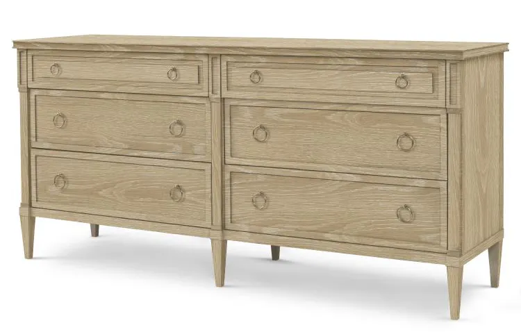 Century Furniture 89A-206-V1 Maison 47 Double Dresser Blonde Cerused Century Furniture 89A-206-V1 Maison 47 Double Dresser Blonde Cerused