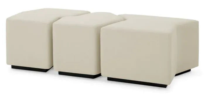 Eichholtz A118332 Stool Filbert set of 3 Eichholtz A118332 Stool Filbert set of 3