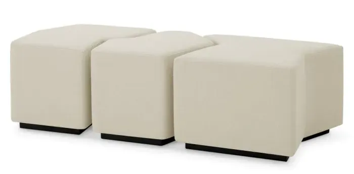 Eichholtz A118332 Stool Filbert set of 3 Eichholtz A118332 Stool Filbert set of 3