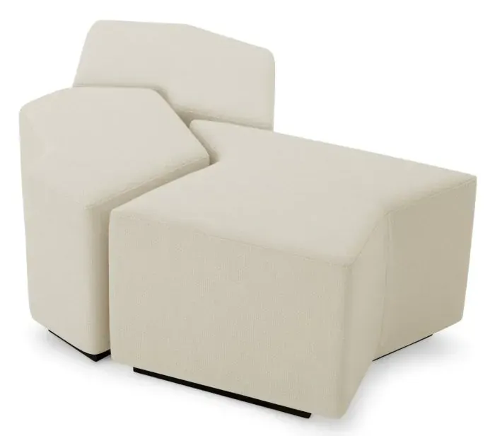 Eichholtz A118332 Stool Filbert set of 3 Eichholtz A118332 Stool Filbert set of 3
