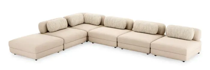 Eichholtz A118867 Modular Sofa Paulo Ottoman Eichholtz A118867 Modular Sofa Paulo Ottoman