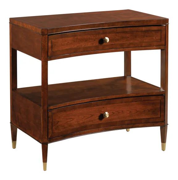 American Drew 426-421 Julian Two Drawer Nightstand American Drew 426-421 Julian Two Drawer Nightstand