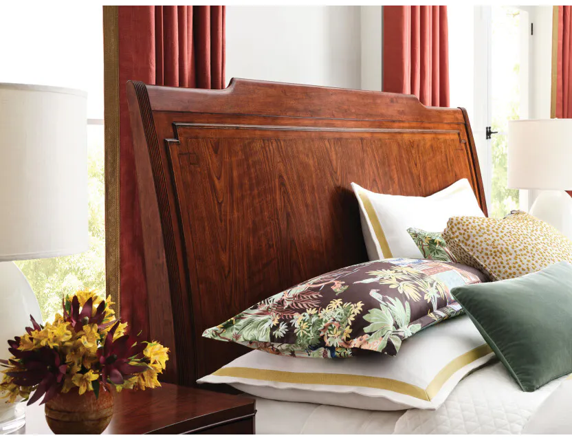 American Drew 426-313R Helmuth Queen Sleigh Bed American Drew 426-313R Helmuth Queen Sleigh Bed
