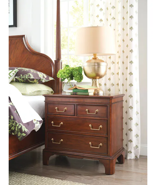 American Drew 426-420 Andover Four Drawer Nightstand American Drew 426-420 Andover Four Drawer Nightstand