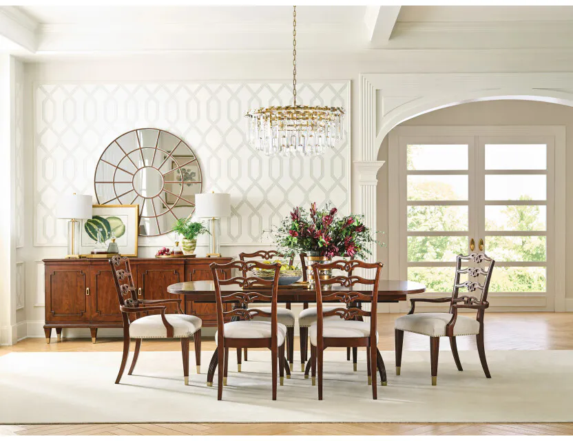 American Drew 426-744R Meyers Rectangular Dining Table American Drew 426-744R Meyers Rectangular Dining Table