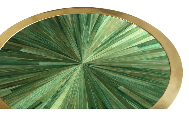 Jonathan Charles 500552-ZRD Verdure Round Side Table Jonathan Charles 500552-ZRD Verdure Round Side Table
