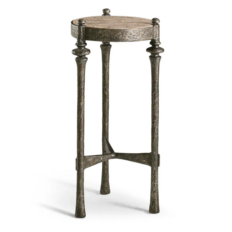 Jonathan Charles 491243-OWH Terravita Round Side Table