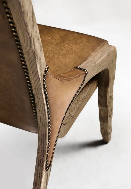 Jonathan Charles 491238-FDO-SC-U1 Echo Canyon Leather Side Chair Jonathan Charles 491238-FDO-SC-U1 Echo Canyon Leather Side Chair