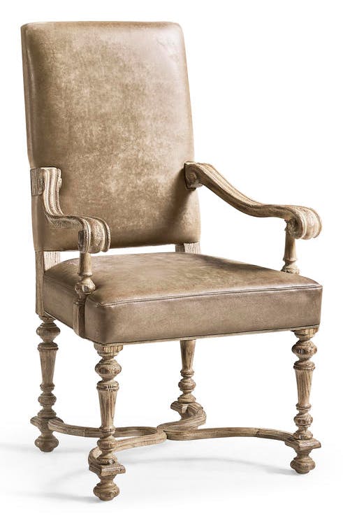 Jonathan Charles 491234-TGO-AC-U1 Sagehill Leather Arm Chair Jonathan Charles 491234-TGO-AC-U1 Sagehill Leather Arm Chair
