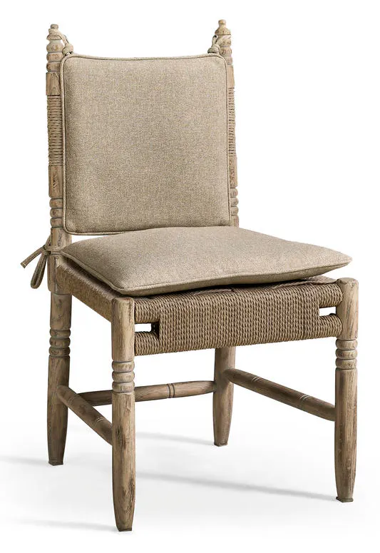Jonathan Charles 491233-TGO-SC Sagehill Rush Seat Side Chair Jonathan Charles 491233-TGO-SC Sagehill Rush Seat Side Chair