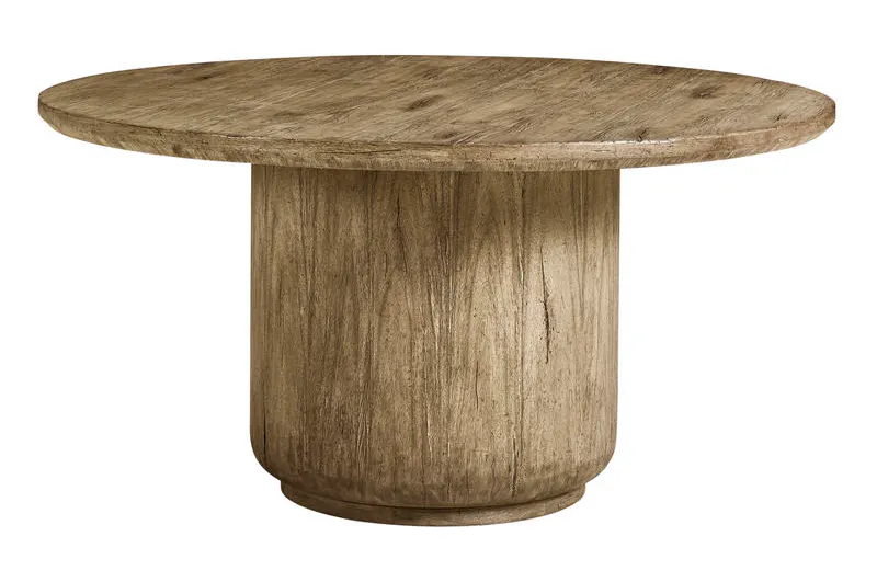 Jonathan Charles 491275-TLA-60D 60" Stone Ridge Round Dining Table Light Jonathan Charles 491275-TLA-60D 60" Stone Ridge Round Dining Table Light