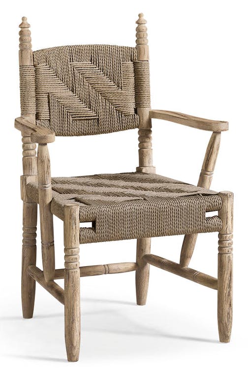 Jonathan Charles 491233-TGO-AC Sagehill Rush Seat Arm Chair Jonathan Charles 491233-TGO-AC Sagehill Rush Seat Arm Chair