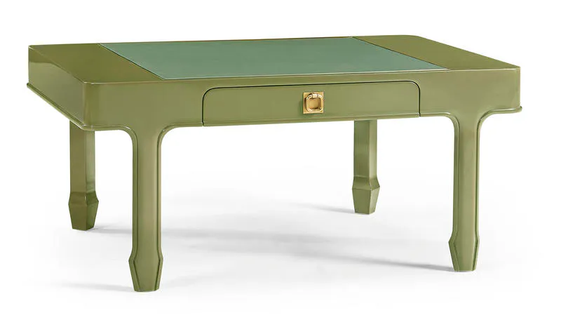 Jonathan Charles 500562-LDG Polly Avo Rectangular Cocktail Table Jonathan Charles 500562-LDG Polly Avo Rectangular Cocktail Table