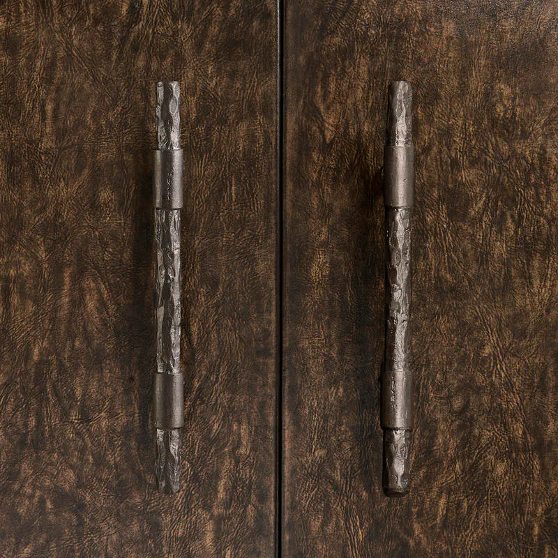 Jonathan Charles 491279-TDA Stone Ridge Leather Credenza Dark Jonathan Charles 491279-TDA Stone Ridge Leather Credenza Dark