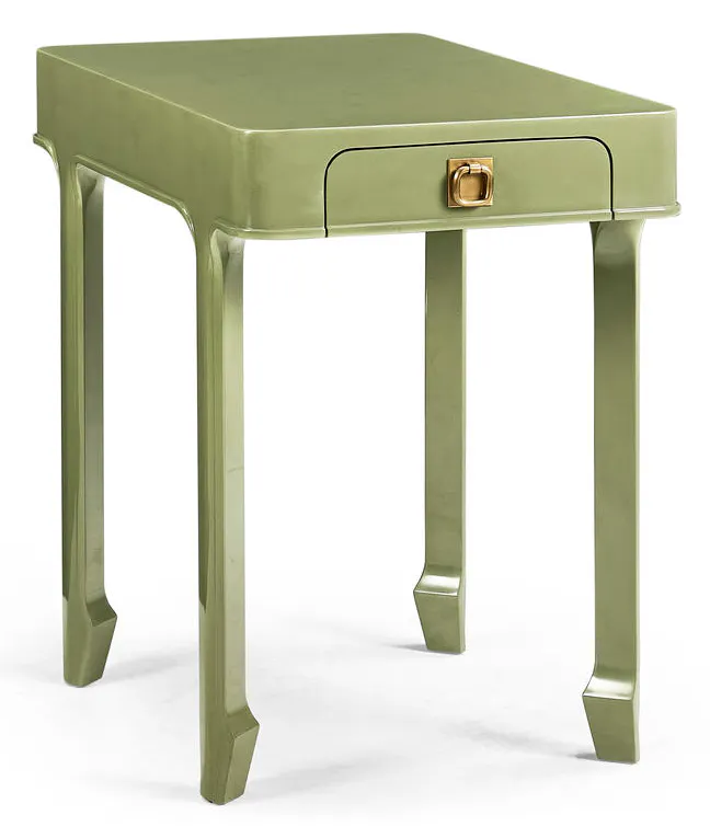 Jonathan Charles 500561-LDG Polly Avo Rectangular End Table Jonathan Charles 500561-LDG Polly Avo Rectangular End Table