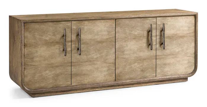 Jonathan Charles 491279-TLA Stone Ridge Leather Credenza Light Jonathan Charles 491279-TLA Stone Ridge Leather Credenza Light