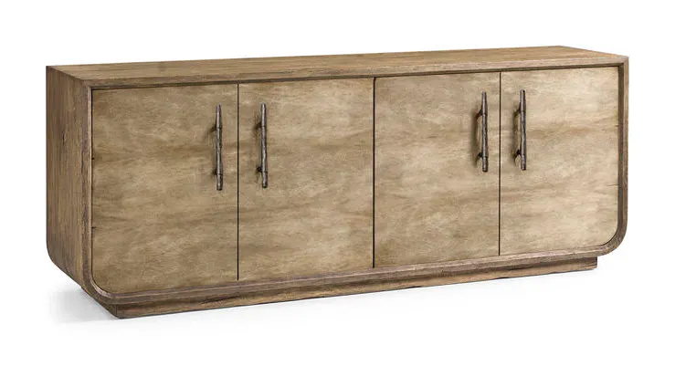 Jonathan Charles 491279-TLA Stone Ridge Leather Credenza Light Jonathan Charles 491279-TLA Stone Ridge Leather Credenza Light