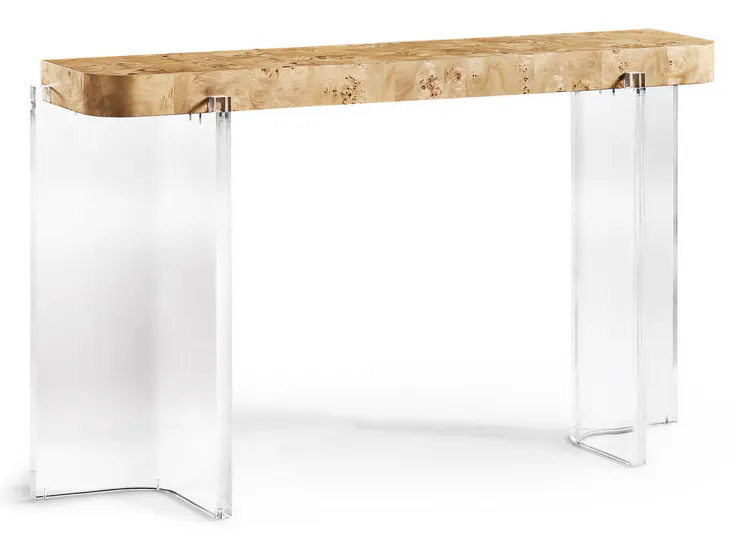 Jonathan Charles 500570-NMB Veil Console Table Jonathan Charles 500570-NMB Veil Console Table