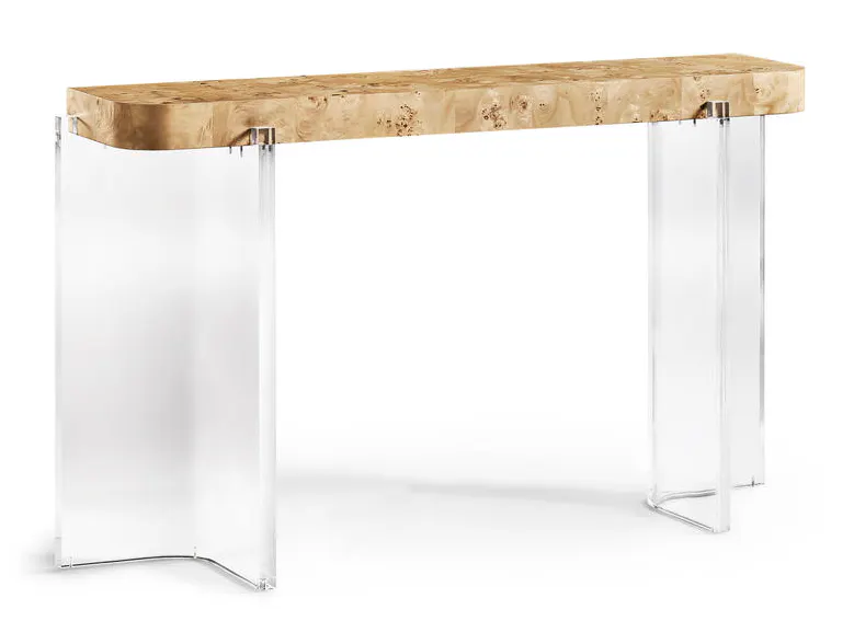 Jonathan Charles 500570-NMB Veil Console Table Jonathan Charles 500570-NMB Veil Console Table