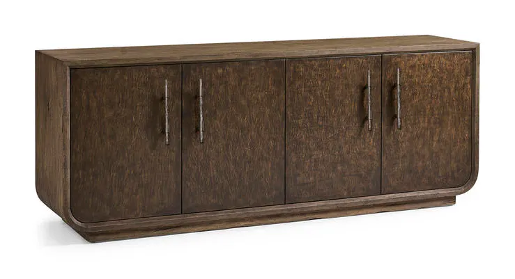 Jonathan Charles 491279-TDA Stone Ridge Leather Credenza Dark Jonathan Charles 491279-TDA Stone Ridge Leather Credenza Dark