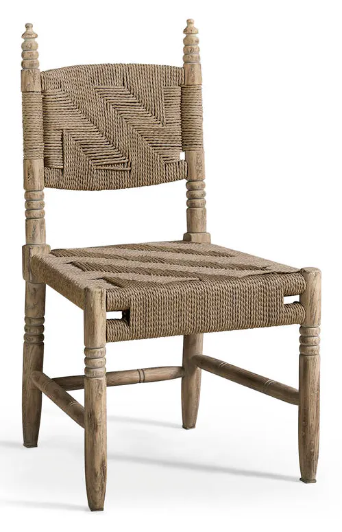 Jonathan Charles 491233-TGO-SC Sagehill Rush Seat Side Chair Jonathan Charles 491233-TGO-SC Sagehill Rush Seat Side Chair