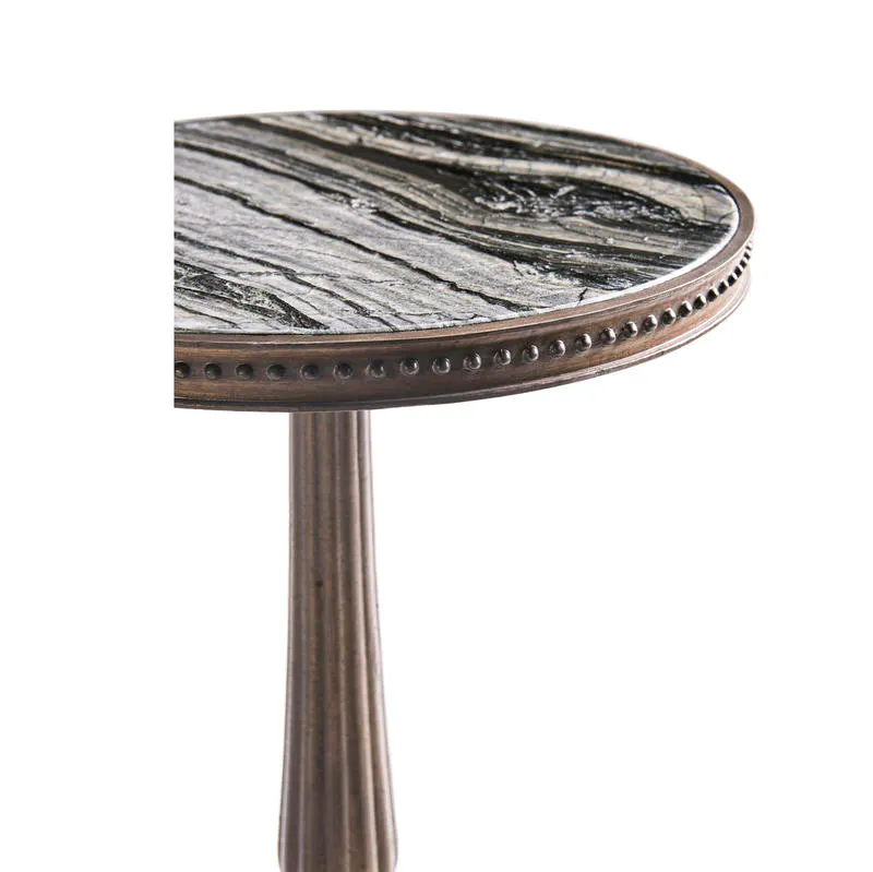 Jonathan Charles 009-3-DQ1-PBG Winslow Martini Table