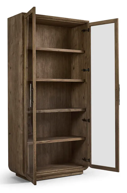 Jonathan Charles 491276-TDA Stone Ridge Gallery Cabinet Dark Jonathan Charles 491276-TDA Stone Ridge Gallery Cabinet Dark
