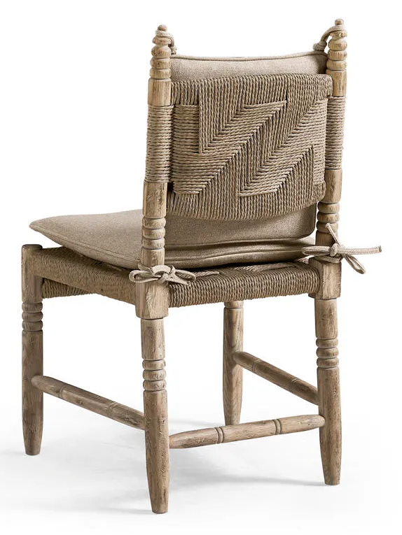 Jonathan Charles 491233-TGO-SC Sagehill Rush Seat Side Chair Jonathan Charles 491233-TGO-SC Sagehill Rush Seat Side Chair