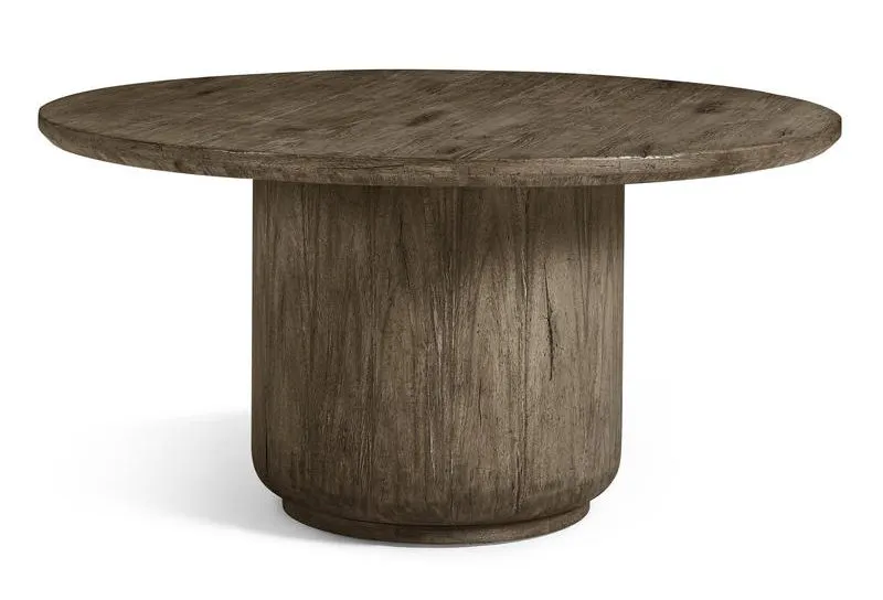 Jonathan Charles 491275-TDA-60D 60″ Stone Ridge Round Dining Table Dark