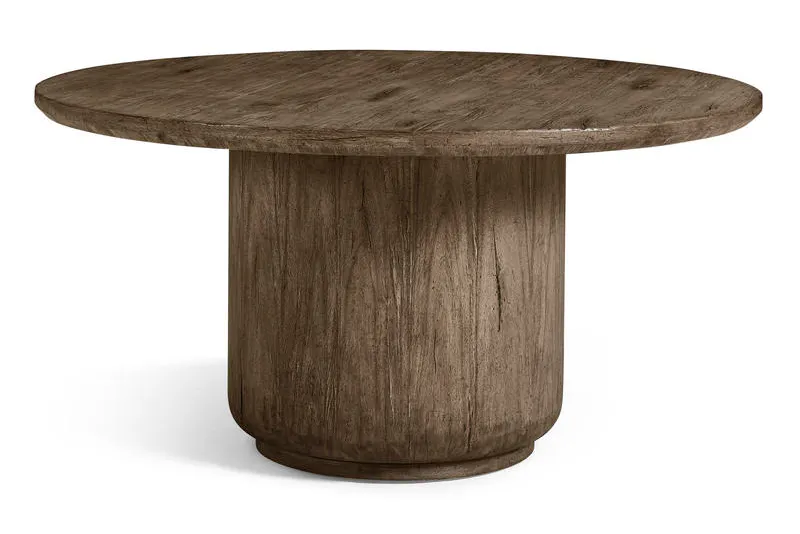 Jonathan Charles 491275-TDA-60D 60" Stone Ridge Round Dining Table Dark Jonathan Charles 491275-TDA-60D 60" Stone Ridge Round Dining Table Dark
