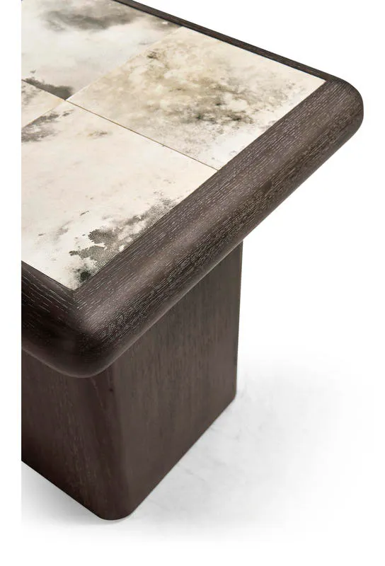 Jonathan Charles 500559-BWP Truett Square Side Table Jonathan Charles 500559-BWP Truett Square Side Table