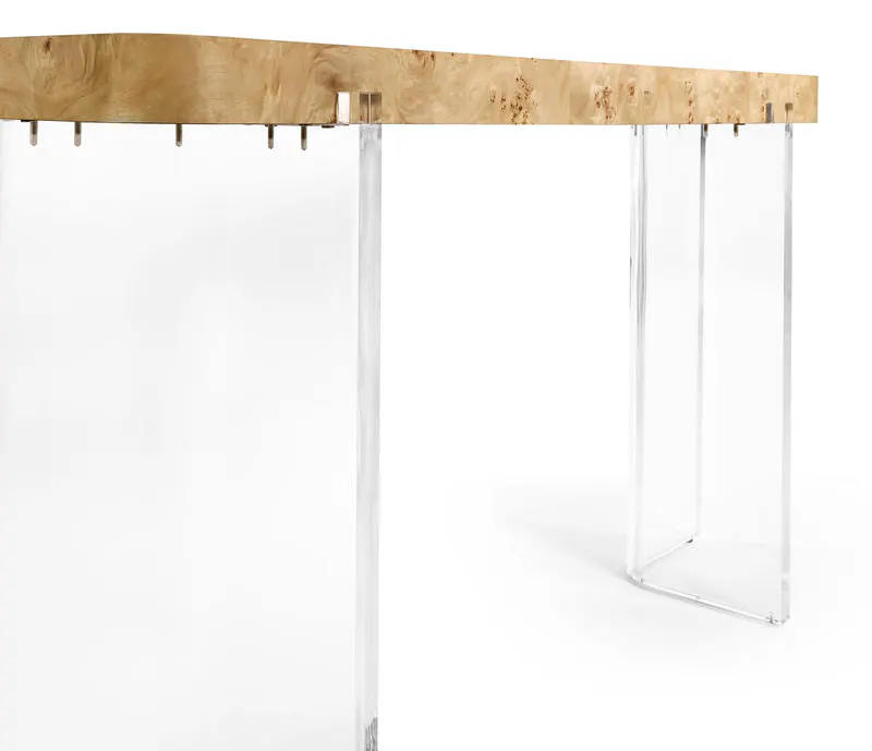 Jonathan Charles 500570-NMB Veil Console Table Jonathan Charles 500570-NMB Veil Console Table