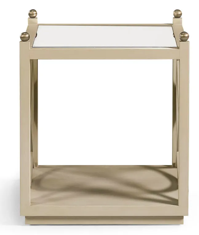 Jonathan Charles 496211-PEW Orion End Table Jonathan Charles 496211-PEW Orion End Table