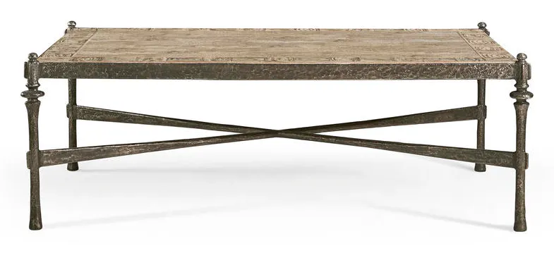 Jonathan Charles 491248-OWH Terravita Cocktail Table Jonathan Charles 491248-OWH Terravita Cocktail Table