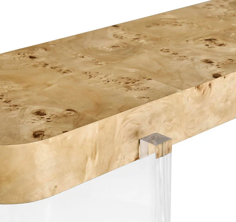 Jonathan Charles 500570-NMB Veil Console Table Jonathan Charles 500570-NMB Veil Console Table
