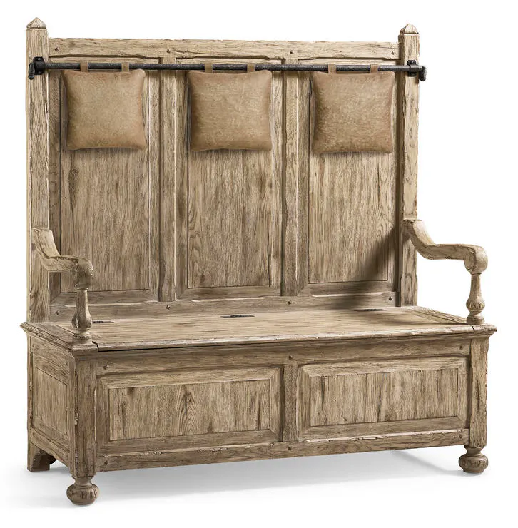 Jonathan Charles 491253-TGO Sagehill Hall Bench Jonathan Charles 491253-TGO Sagehill Hall Bench