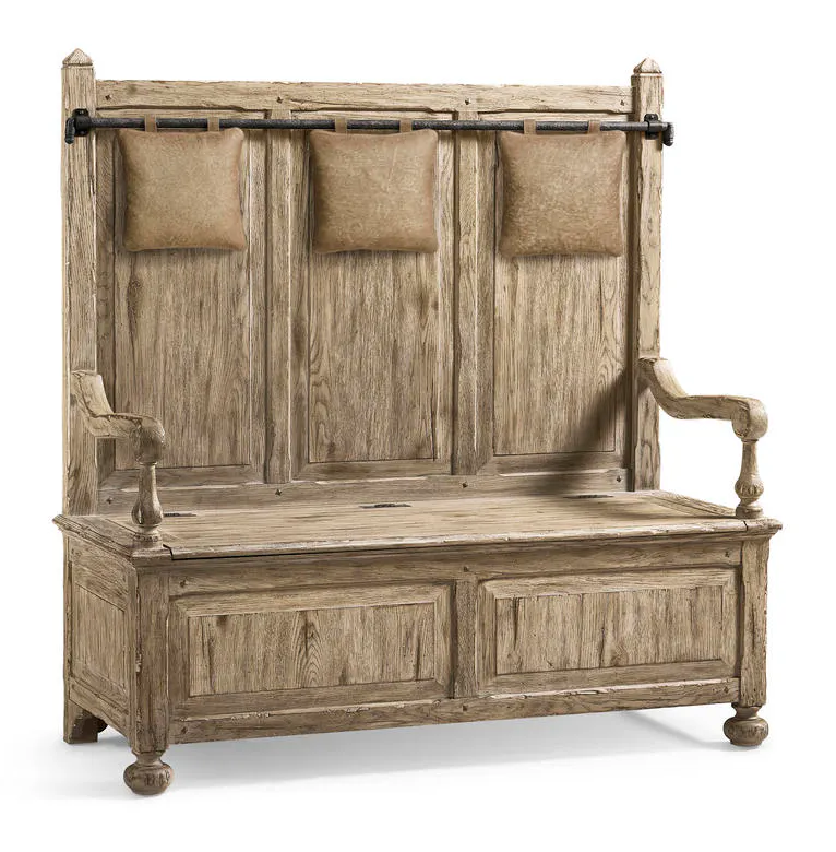 Jonathan Charles 491253-TGO Sagehill Hall Bench Jonathan Charles 491253-TGO Sagehill Hall Bench