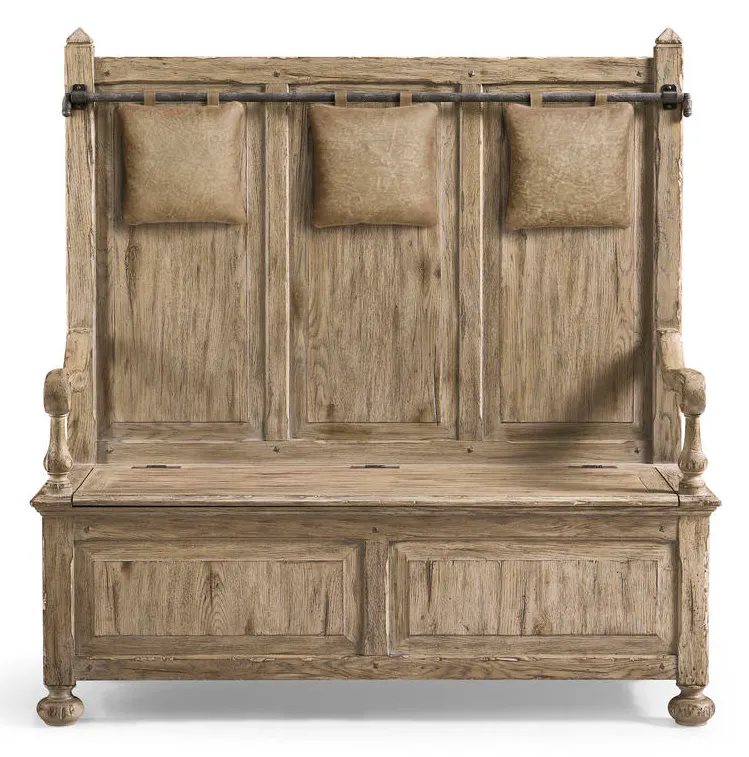 Jonathan Charles 491253-TGO Sagehill Hall Bench Jonathan Charles 491253-TGO Sagehill Hall Bench
